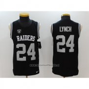Camiseta NFL Limited Las Vegas Raiders Sin Mangas 24 Lynch Negro