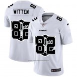 Camiseta NFL Limited Las Vegas Raiders Witten Logo Dual Overlap Blanco