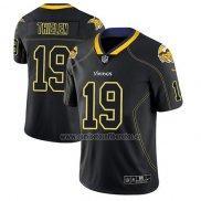 Camiseta NFL Limited Minnesota Vikings Adam Thielen Negro Color Rush 2018 Lights Out