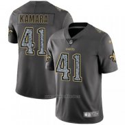 Camiseta NFL Limited New Orleans Saints Kamara Static Fashion Gris