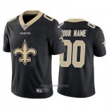 Camiseta NFL Limited New Orleans Saints Personalizada Big Logo Negro