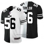 Camiseta NFL Limited New York Giants Taylor Black White Split