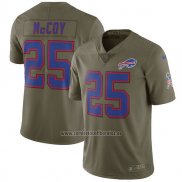 Camiseta NFL Limited Nino Buffalo Bills 25 Mccoy Verde
