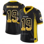 Camiseta NFL Limited Pittsburgh Steelers Smith-Schuster Rush Drift Fashion Negro