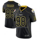 Camiseta NFL Limited Pittsburgh Steelers Vince Williams Negro Color Rush 2018 Lights Out