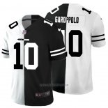 Camiseta NFL Limited San Francisco 49ers Garoppolo White Black Split
