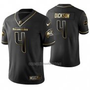 Camiseta NFL Limited Seattle Seahawks Michael Dickson Golden Edition Negro