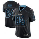 Camiseta NFL Limited Tennessee Titans Corey Davis Negro Color Rush 2018 Lights Out
