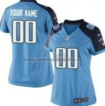 Camiseta NFL Mujer Tennessee Titans Personalizada Azul
