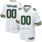 Camiseta NFL Nino Green Bay Packers Personalizada Blanco