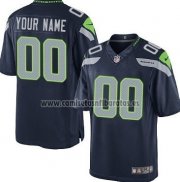 Camiseta NFL Seattle Seahawks Personalizada Azul