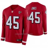 Camiseta NFL Therma Manga Larga Atlanta Falcons Deion Jones Rojo