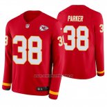 Camiseta NFL Therma Manga Larga Kansas City Chiefs Ron Parker Rojo