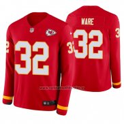 Camiseta NFL Therma Manga Larga Kansas City Chiefs Spencer Ware Rojo