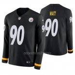 Camiseta NFL Therma Manga Larga Pittsburgh Steelers T.j. Watt Negro