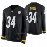 Camiseta NFL Therma Manga Larga Pittsburgh Steelers Terrell Edmunds Negro