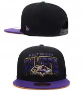 Gorra Baltimore Ravens Negro Violeta2