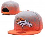 Gorra Denver Broncos Gris Naranja