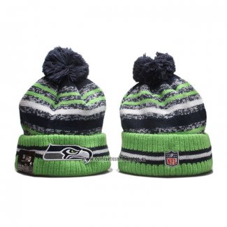 Gorro Beanie Seattle Seahawks Gris Verde