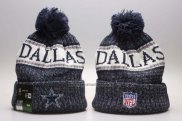 Gorro Dallas Cowboys Blanco Azul