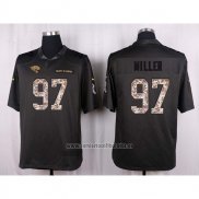Camiseta NFL Anthracite Jacksonville Jaguars Miller 2016 Salute To Service