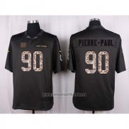 Camiseta NFL Anthracite New York Giants Pierre-Paul 2016 Salute To Service