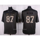 Camiseta NFL Anthracite New York Jets Decker 2016 Salute To Service