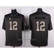 Camiseta NFL Anthracite Pittsburgh Steelers Bradsham 2016 Salute To Service