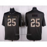 Camiseta NFL Anthracite Pittsburgh Steelers Burns 2016 Salute To Service