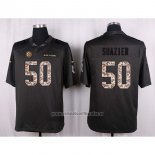 Camiseta NFL Anthracite Pittsburgh Steelers Shazier 2016 Salute To Service