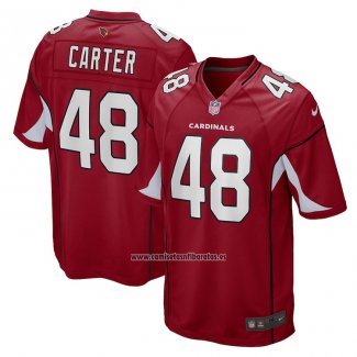 Camiseta NFL Game Arizona Cardinals Ron Dell Carter Rojo