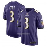 Camiseta NFL Game Baltimore Ravens L.j. Fort Violeta