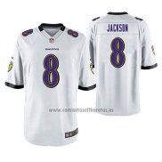 Camiseta NFL Game Baltimore Ravens Lamar Jackson Blanco