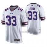 Camiseta NFL Game Buffalo Bills Chris Ivory Blanco