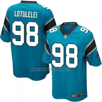 Camiseta NFL Game Carolina Panthers Lotulelei Lago Azul