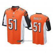 Camiseta NFL Game Cincinnati Bengals Markus Bailey Naranja