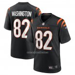 Camiseta NFL Game Cincinnati Bengals Scotty Washington Negro