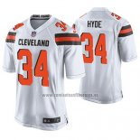 Camiseta NFL Game Cleveland Browns Carlos Hyde Blanco