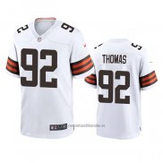 Camiseta NFL Game Cleveland Browns Chad Thomas 2020 Blanco