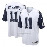 Camiseta NFL Game Dallas Cowboys Micah Parsons Alterno Blanco