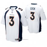 Camiseta NFL Game Denver Broncos Drew Lock Blanco