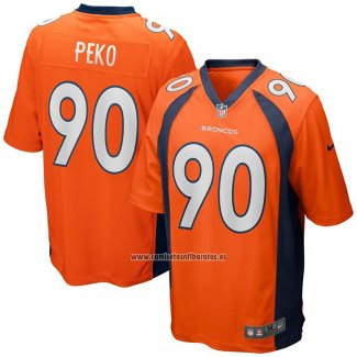 Camiseta NFL Game Denver Broncos Kyle Peko Naranja