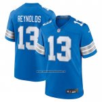 Camiseta NFL Game Detroit Lions Craig Reynolds Azul Blanco