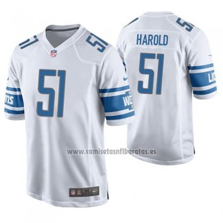 Camiseta NFL Game Detroit Lions Eli Harold Blanco