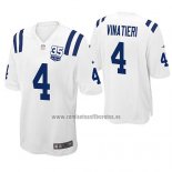 Camiseta NFL Game Indianapolis Colts Adam Vinatieri Blanco 35th Anniversary