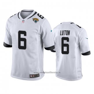 Camiseta NFL Game Jacksonville Jaguars Jake Luton Blanco