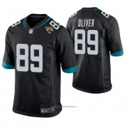 Camiseta NFL Game Jacksonville Jaguars Josh Oliver Negro