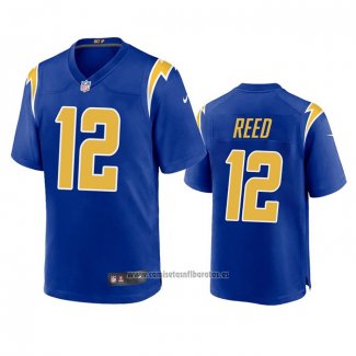 Camiseta NFL Game Los Angeles Chargers Joe Reed Alterno Azul2