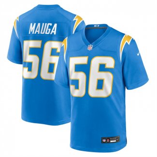 Camiseta NFL Game Los Angeles Chargers Kanai Mauga Azul