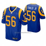 Camiseta NFL Game Los Angeles Rams Dante Fowler Jr. Azul